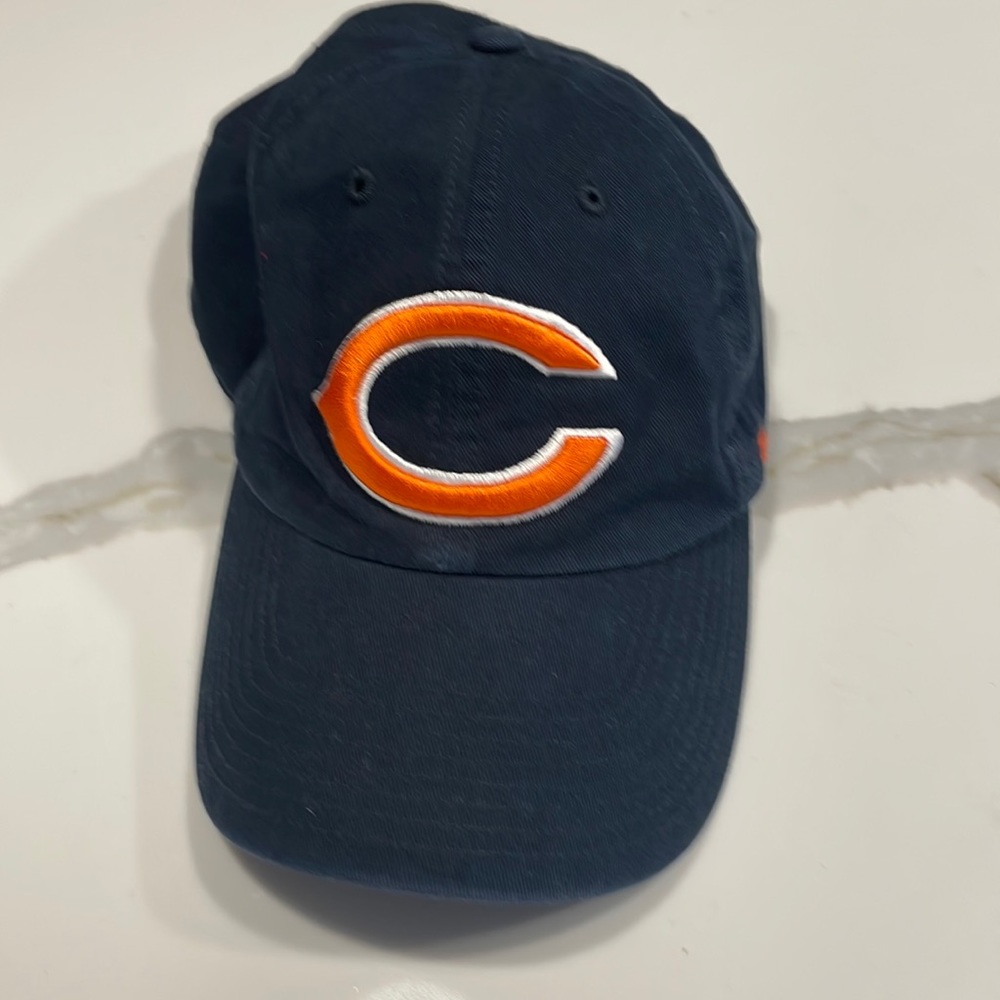 Never worn baseball style cap - adjustable- Chicago Bears
